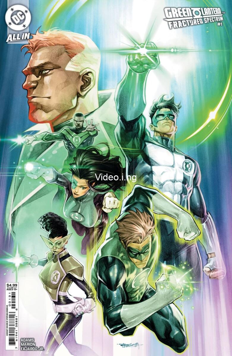 Green Lantern: Fractured Spectrum #1 Preview Teases New Galactic Conflict