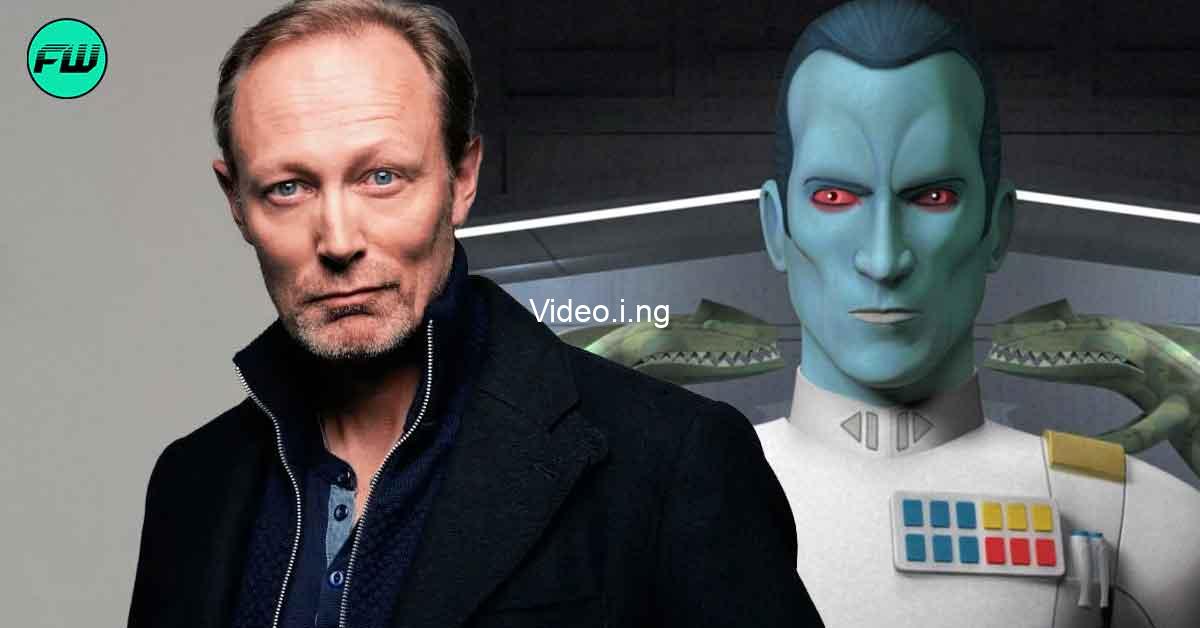 Hes not a jedi not a superhero he has the brain lars mikkelsen claims grand admiral thrawn is ahsokas true rival