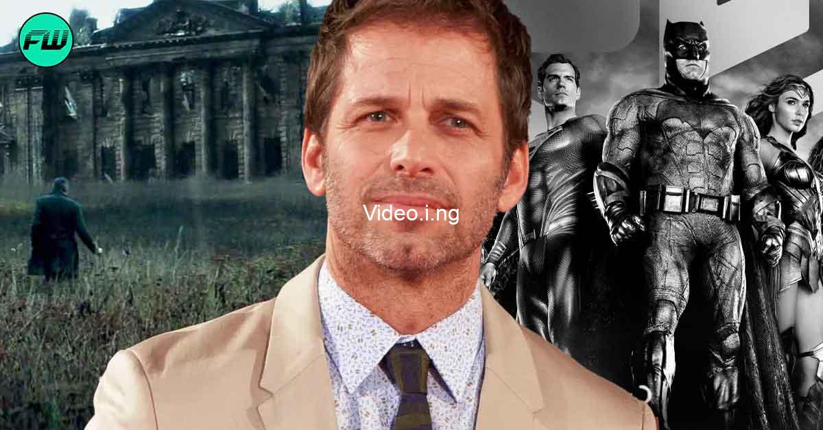 Its going to be amazing zack snyder wanted to make wayne manor the hall of justice before james gunn scrapped snyderverse