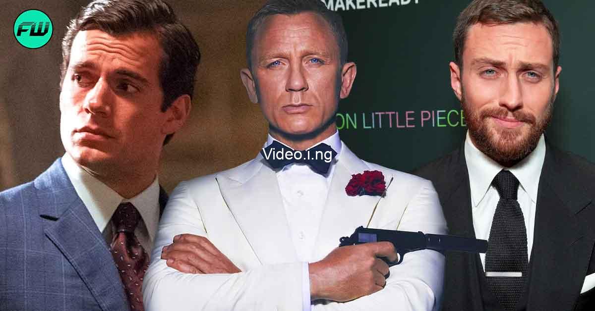 James bond race reaches deadlock as henry cavill aaron taylor johnson in mexican standoff for 007 role