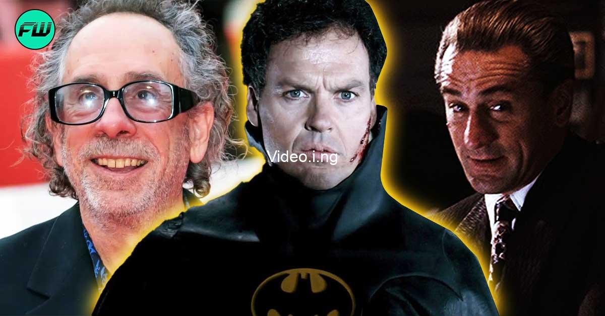 Thats a stupid idea not michael keaton tim burton wanted robert de niros goodfellas co star as batman who discarded movie for being too