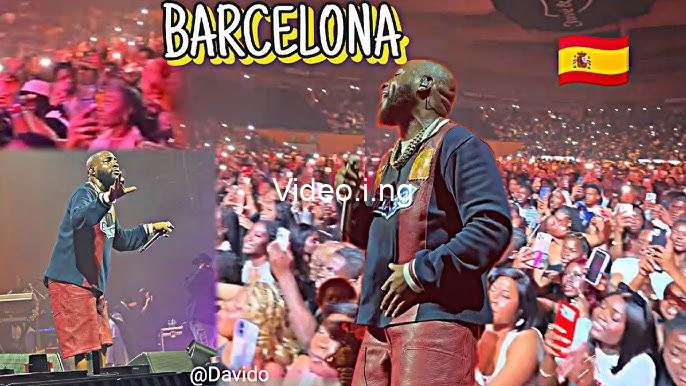 Davido Shuts Down Barcelona: 13,000 Fans Turn Up for His 5ive Tour