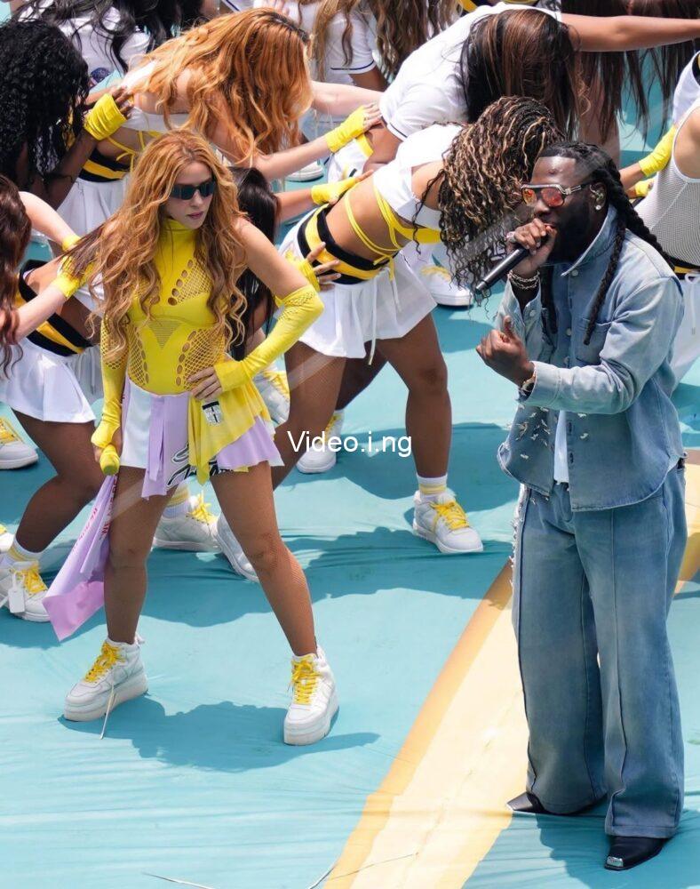 Shakira Burna Boys Dai Dai Performance at 2026 World Cup Opening Ceremony