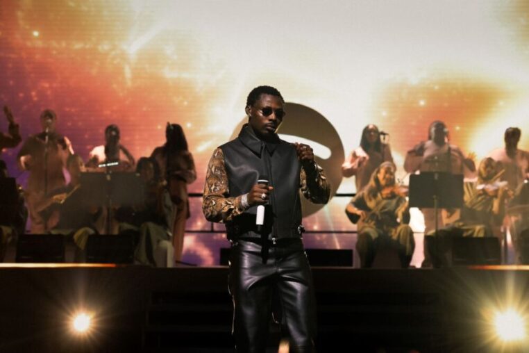 Asake live performance